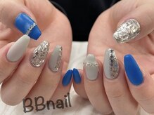 ビービーネイル(BB)/ホロ×マットネイル