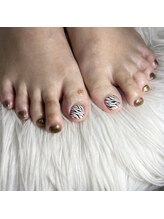 インプレス 鶴見店(Impress)/ゼブラネイル