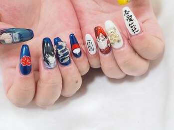 縁/NARUTO / 痛ネイル