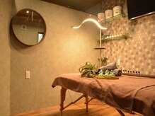 スカルプヘッドスパ カンナ バイ リズム(Scalp head spa canna By REISM)の雰囲気（ボディ/フェイシャル/マツパブース◆空間にもこだわり有）
