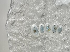 冬　キラキラ　チーク