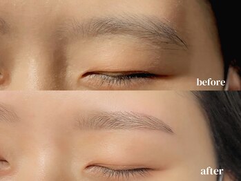 イーアンド アイズビューティー(e& eyes beauty)/【サロンの強み】眉毛の施術