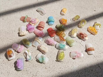 リンドゥネイル(Rindu Nail)/ぷっくりアクセサリーネイル