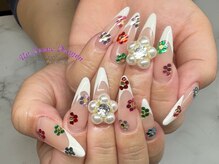 アン ジョーヌドラゴ/【ロングネイル】春ネイル