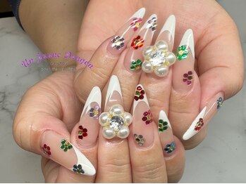 アン ジョーヌドラゴ/【ロングネイル】春ネイル