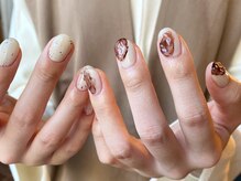 アイネイルズ 梅田店(I nails)/ダルメシアンインク¥9700