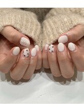 シェリ(Cheri)/ハート×ニットネイル