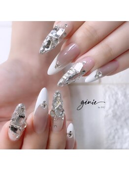 スカルプアート+パーツ込