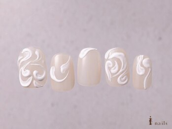 アイネイルズ 横浜WEST店(I-nails)/ブライダルホイップ9480円