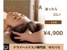 迷ったらこれ♪ドライヘッドスパ50分¥4900