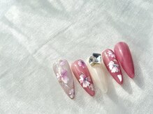 アレモナ(AREMONNA)/フラワーネイル デザイン