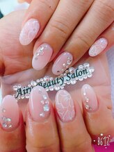 アイル ビューティーサロン(Airu Beauty Salon)/お花♪オフィスシンプルネイル