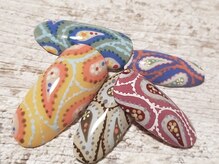 ネイリックス アヴェニール(NAILX avenir)/カラフルペーズリー