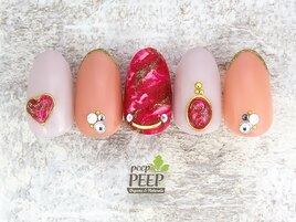 2021年バレンタインネイル-11