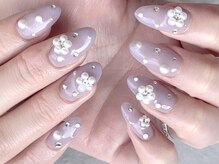 サピーネイルズ(Sappy Nails)/パールフラワー　【50】