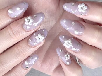 サピーネイルズ(Sappy Nails)/パールフラワー　【50】