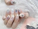 韓国ネイル☆¥8900
