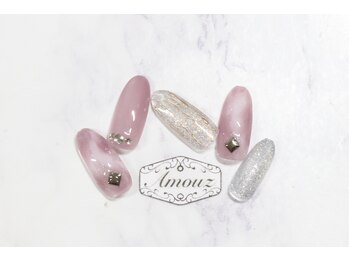 アモウズ(Amouz)/定額【テーマ:シアーネイル】1