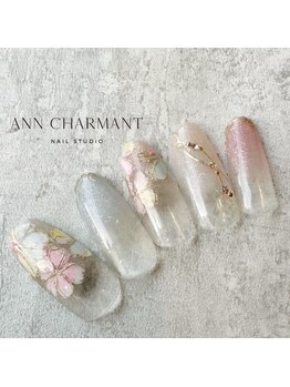 アンシャルマンネイルスタジオ(Ann charmant nail studio)/セレクトアートコース¥6,800～