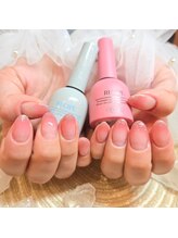 フリープ ネイル バイ ヴァラ(freep nail by VALLA)/ラメグラデーションネイル