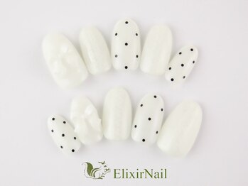 エリクサーネイル 長堀橋(Elixir Nail)/定額aシンプル/クーポン使用