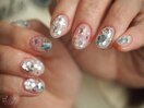 お花ネイル