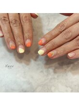 ネイルサロンリュクス (nailsalon Luxe)/春カラーフレンチ