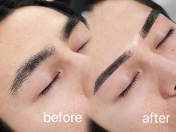 メンズフィオブロウ 大阪梅田芝田店(men's fiio brow)の写真/メンズ専門!モデルも通うフェイシャルケア◎毛穴ケアと美眉で垢抜けオシャレ男子♪【大阪/梅田/芝田】