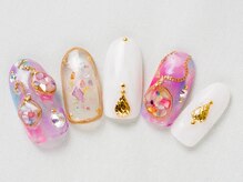 レインボー ネイル(Rainbow nail)の雰囲気（指先に世界観を閉じ込めたこだわりネイルに☆）