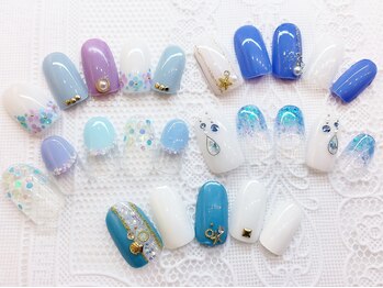 ネイルコレクション ピンク(Nail Collection Pink)/ジェル定額7990～9990★紫陽花