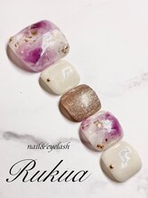 ルクア(Rukua)/【フットジェルネイル】定額