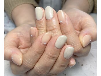 ヘアーアンドネイル ルシア(Hair&Nail Lucia)/新色マグネット×春オレンジ