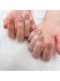 ナチュラルマグネットネイル