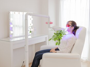 エクシアホワイトニング たまプラーザ店/たまプラーザ店・照射