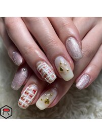 ツイードネイル