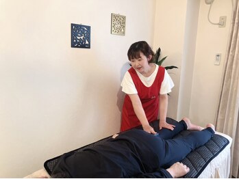 ヨサパーク ビアン 河内磐船店(YOSA PARK 美an)の写真/《下半身集中ケア》よもぎ蒸し×リンパマッサージのW施術!専用のテラ鉱石で溜まった老廃物を排出・促進◎