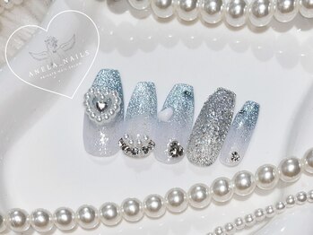 アネラ ネイルズ(Anela_nails)/マグネットグラデーション