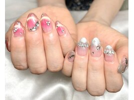 ワンホンチックネイル