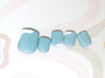 メイクプラスネイル ヴィヴィッド(MAKE+NAIL vivid)/フットジェル定額 ¥5,500コース