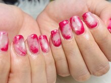 マハロ(MAHALO)/ニュアンス風ネイル