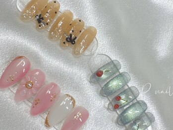 アール(R)の写真/デザイン豊富＆カラー変更OKでオフィスもプライベートも完璧♪毎月のネイルをもっと楽しく、指先に自信を！