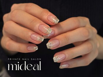 ミディール(mideal)/冬に映えるラメグラデーション