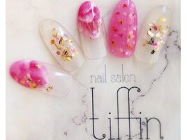 ピンクとお花でガーリーに