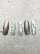 サロンストロベリームーン(Salon Strawberry Moon)/マットコートネイル