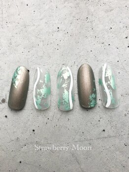 サロンストロベリームーン(Salon Strawberry Moon)/マットコートネイル