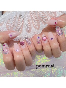 ポミーネイル 新宿西口店(pomy nail)/ハートネイル
