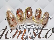 ジェムストーン(gemstone)/2023秋ネイルBコース