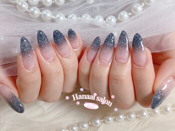 ハナアイ サロン 新大久保店(hanaai salon)/チップ長さだしラメグラ¥7980