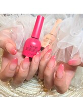 フリープ ネイル バイ ヴァラ(freep nail by VALLA)/カラーグラデーションネイル