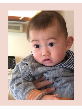 きょうわ整体院/施術中のお子さまの様子